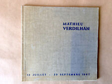 Mathieu verdilhan catalogue d'occasion  Hyères