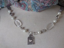 Collier pendentif cage d'occasion  France