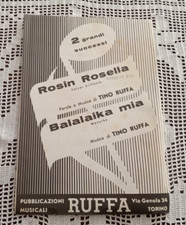 Spartiti rosin rosella usato  Castelfidardo