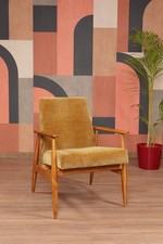 Scandinavian armchair golden for sale Scandinavian armchair golden for sale  WARRINGTON