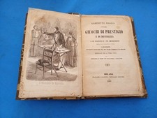 Libro magia giuochi usato  Italia