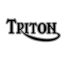 Adesivos com logotipo Triton X 2 pares Triumph Norton BSA painéis laterais de tanque de motocicleta comprar usado  Enviando para Brazil