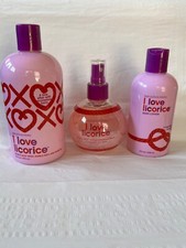 Używany, Zestaw 3 Bath Body Works Temptations "I Love Lukrecja". Komplet pełnowymiarowy na sprzedaż  Wysyłka do Poland