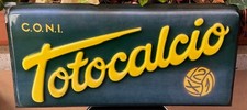 Insegna vintage totocalcio usato  Roma