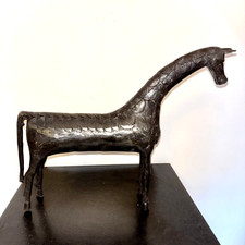 Sculpture cheval bronze d'occasion  Saint-Etienne