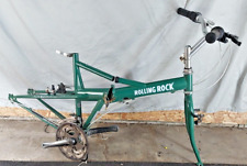 1990 Rolling Rock Bicicleta Dobrável 20" Rodas Triplas de Aço Verde Freios EUA Remetente comprar usado  Enviando para Brazil
