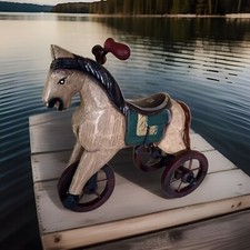 Miniature wooden horse for sale  Wabash
