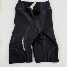 Bermuda de ciclismo Louis Garneau feminina média preta acolchoada bicicleta elástica comprar usado  Enviando para Brazil