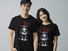 Lustiges katzen shirt gebraucht kaufen  Versand nach Germany