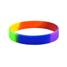 Regenbogen silikon armband gebraucht kaufen  Wegberg