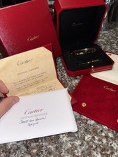 Cartier love bracelet for sale  Brownsville