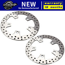 2Pcs 11.8" Front Brake Rotors Polished For Harley Street glide Electra Road King, używany na sprzedaż  Wysyłka do Poland