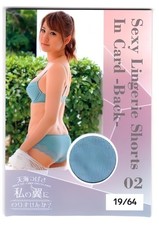 Usado, Shorts de lingerie sexy Tsubasa Amami Jyutoku em cartão edição limitada 64 comprar usado Usado, Shorts de lingerie sexy Tsubasa Amami Jyutoku em cartão edição limitada 64 comprar usado  Enviando para Brazil