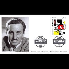 Fdc lnf mickey d'occasion  Crécy-la-Chapelle