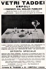 Pubblicita 1931 vetri usato  Biella