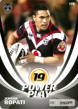 2013 NEW ZEALAND WARRIORS NRL cartão JEROME ROPATI Power Play comprar usado 2013 NEW ZEALAND WARRIORS NRL cartão JEROME ROPATI Power Play comprar usado  Enviando para Brazil