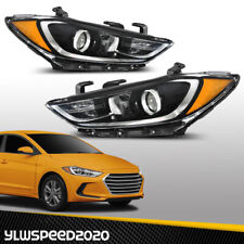 Ajuste para farol Hyundai Elantra 2017 2018 lado esquerdo do motorista e direito do passageiro comprar usado  Enviando para Brazil