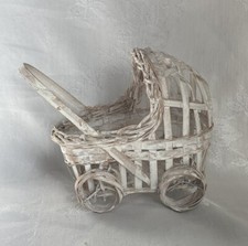 Vtg wicker baby for sale  Northford