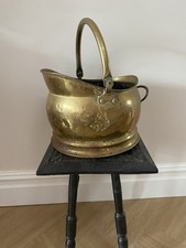 Brass coal bucket for sale  WIDNES