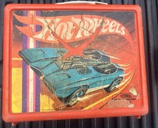 Lancheira Hot Wheels de plástico com garrafa térmica CANADÁ comprar usado  Enviando para Brazil