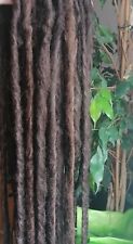 Dread extensions Kanekalon Synthetic Dreads XXL double ended Dark brown 4 Stück comprar usado  Enviando para Brazil