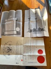 Antique masonic certificates for sale  MARKET DRAYTON