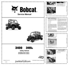 Bobcat 3400 3400XL Pojazd użytkowy Instrukcja serwisowa PDF na sprzedaż Bobcat 3400 3400XL Pojazd użytkowy Instrukcja serwisowa PDF na sprzedaż  PL