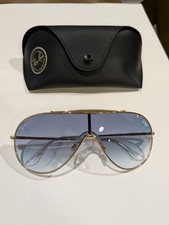 Novo Óculos de Sol Ray-Ban RB 3597 Wings Shield 001/XO Armação Dourada Lente Gradiente Azul comprar usado Novo Óculos de Sol Ray-Ban RB 3597 Wings Shield 001/XO Armação Dourada Lente Gradiente Azul comprar usado  Enviando para Brazil