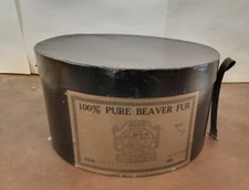 Caixa de chapéu de cowboy Beaver Brand 100% puro Beaver Fedora - Apenas caixa de chapéu - comprar usado  Enviando para Brazil