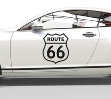 Autoaufkleber route 66 gebraucht kaufen  Wuppertal