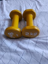 Haltères musculation 2kilos d'occasion  Riorges