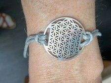 Bracelet symbole fleur d'occasion  Champforgeuil