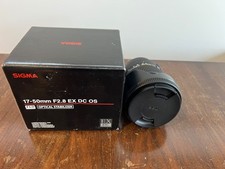Estabilizador óptico SIGMA DC 17-50mm F2.8 EX DC OS para Canon EF comprar usado  Enviando para Brazil