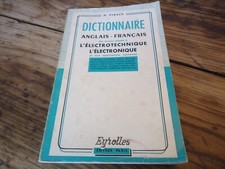 Dictionnaire anglais francais d'occasion  Einville-au-Jard