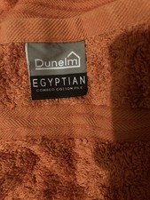 Dunelm burnt orange for sale  CARDIFF