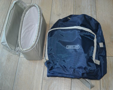 Rucksack dunkelblau grauer gebraucht kaufen  Budenheim