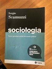 Sociologia sergio scamuzzi usato  Bagnolo Piemonte