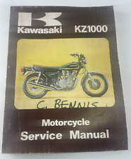 kawasaki manual kz 1000 for sale  Redwood Valley