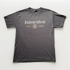 Usado, Camiseta masculina vintage anos 90 Independent Truck Co Skate M cinza skate S/S comprar usado  Enviando para Brazil