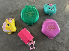 Lote compacto vintage Polly Pocket x5 1989-1995 comprar usado  Enviando para Brazil