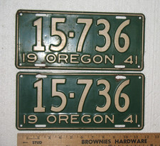 plates oregon license 1941 for sale plates oregon license 1941 for sale Antioch