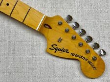 Usado, Fender Squier TELECASTER DELUXE NECK com TUNING KEYS Maple Classic Vibe Tele comprar usado  Enviando para Brazil