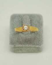 Bague fiançailles jaune d'occasion  Paris IX