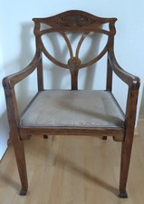 Sessel eiche jugendstil gebraucht kaufen  München