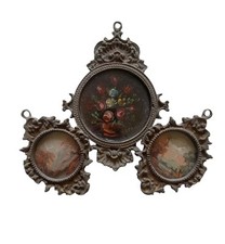 Trittico cornicetta vintage usato  Roma