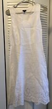 Talbots white sleeveless for sale  Shipping to Ireland