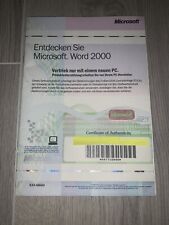 Microsoft word 2000 gebraucht kaufen  Eggenstein-Leopoldshafen