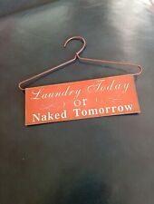Humerous tin sign for sale  NEWPORT