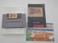 Usado, Estojo manual mapa carrinho SNES Super Nintendo The Legend Of Zelda A Link To The Past comprar usado  Enviando para Brazil