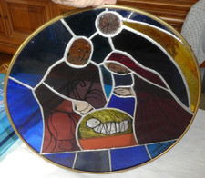 Ancien vitrail suspendre d'occasion Ancien vitrail suspendre d'occasion  Pont-l'Abbé